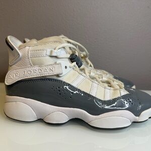 Jordan Kids Sneakers - Cream and Gray